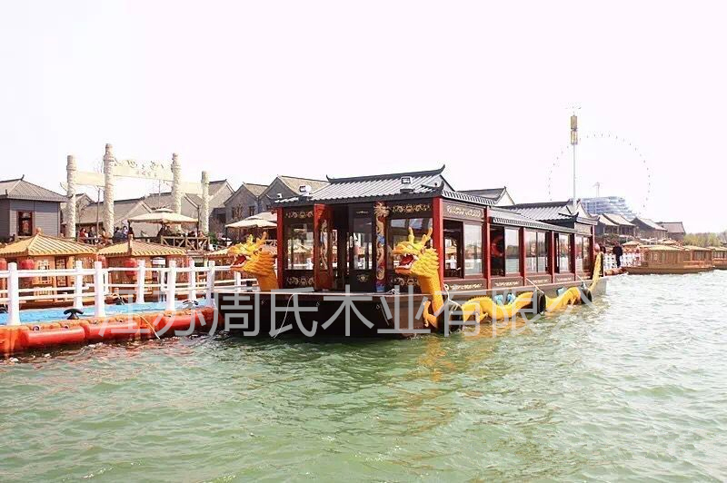 龙堤码头-蛟龙入水，惊艳东昌湖！